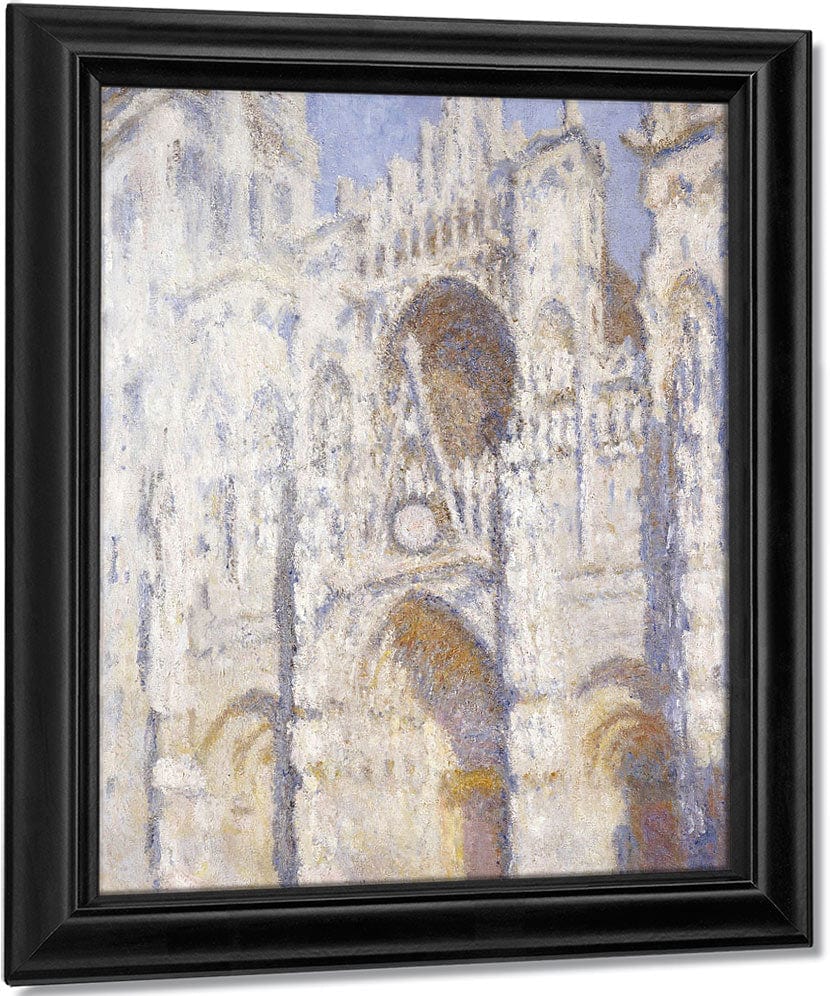 Rouen Cathedral In The Afternoon (The Gate In Full Sun) By Claude Monet Fine Art Print