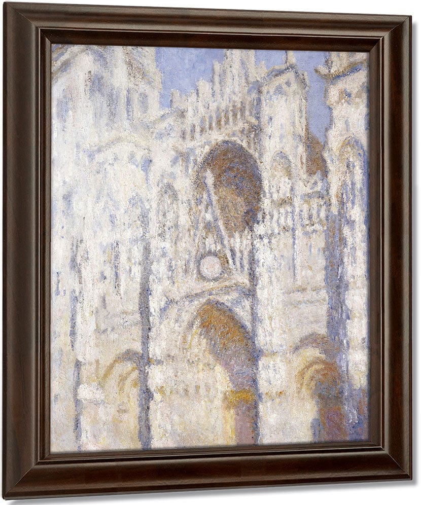 Rouen Cathedral In The Afternoon (The Gate In Full Sun) By Claude Monet Fine Art Print