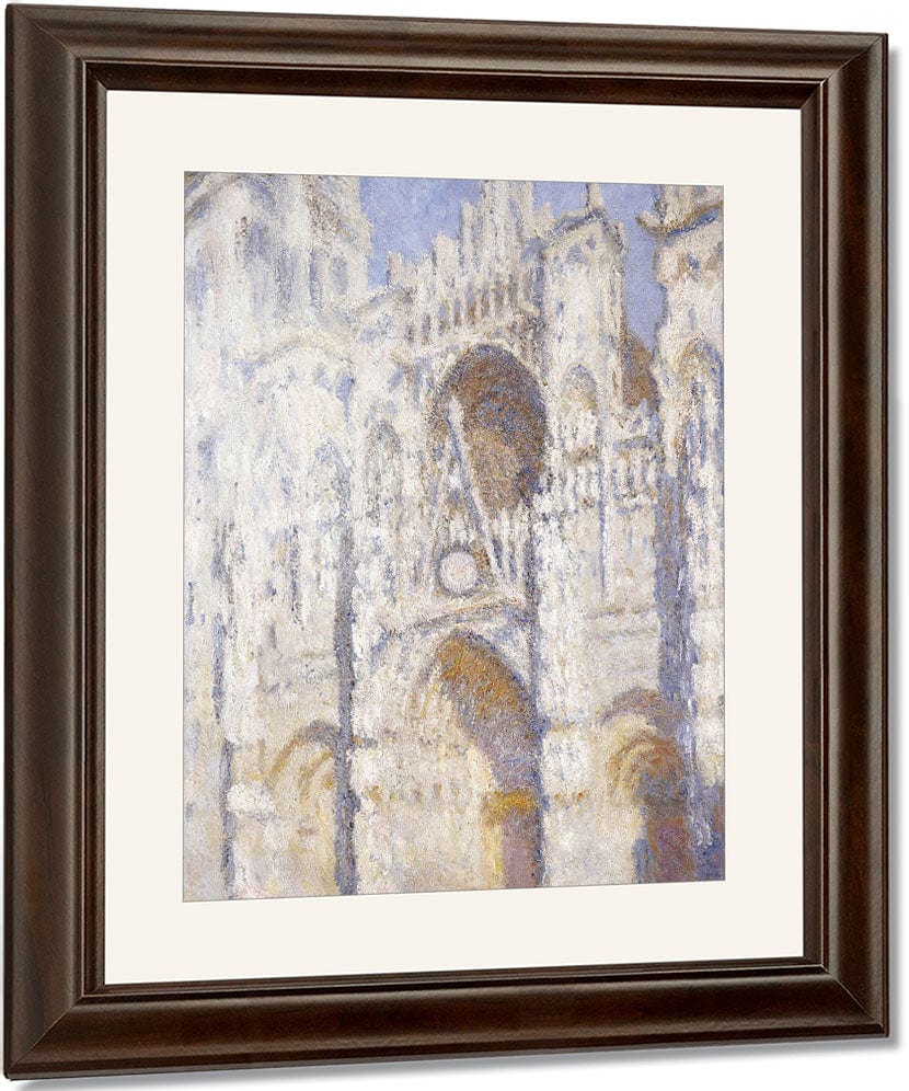 Rouen Cathedral In The Afternoon (The Gate In Full Sun) By Claude Monet Fine Art Print