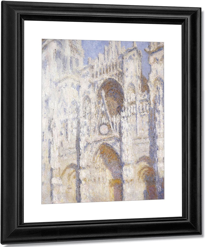 Rouen Cathedral In The Afternoon (The Gate In Full Sun) By Claude Monet Fine Art Print