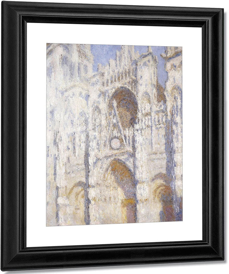 Rouen Cathedral In The Afternoon (The Gate In Full Sun) By Claude Monet Fine Art Print