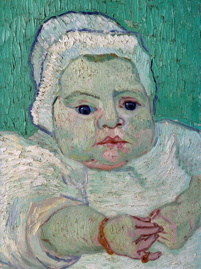 Roulin's Baby By Vincent Van Gogh Fine Art Print