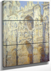 Roune Cathedral In The Sunlight By Claude Monet Fine Art Print