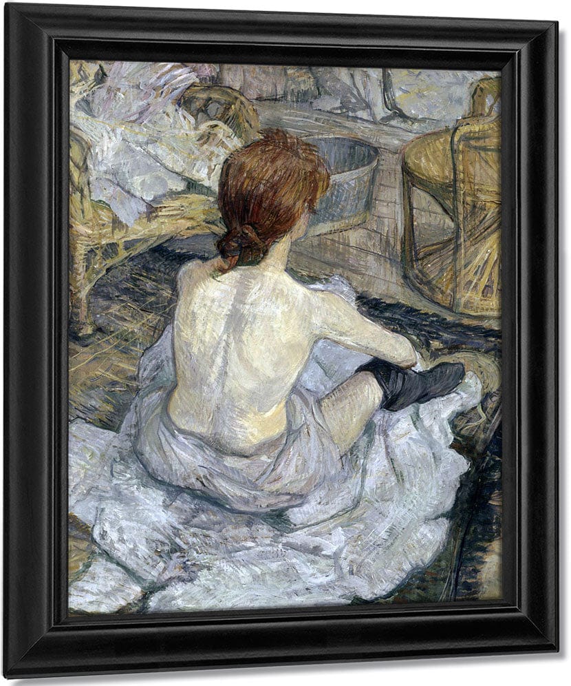 Rousse (La Toilette) By Henri Marie Raymond De Toulouse Lautrec Monfa Fine Art Print