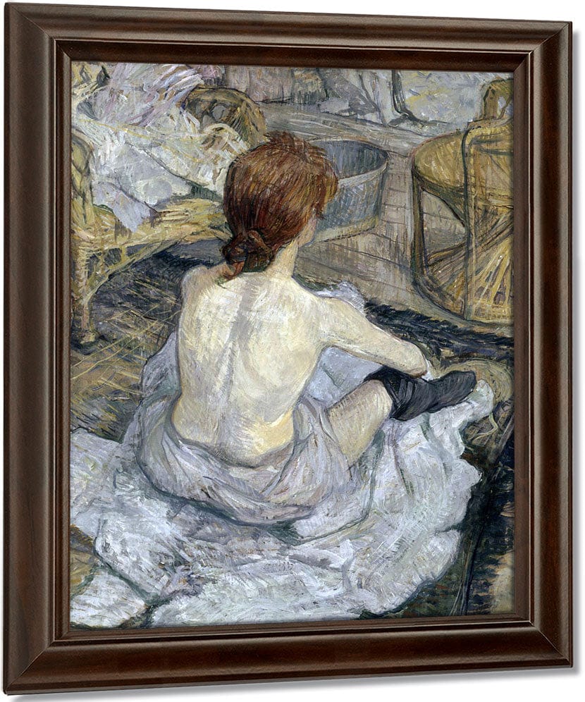 Rousse (La Toilette) By Henri Marie Raymond De Toulouse Lautrec Monfa Fine Art Print