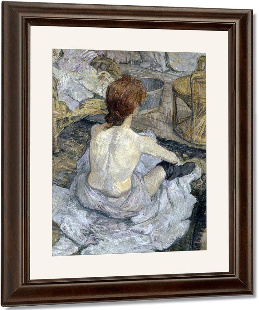 Rousse (La Toilette) By Henri Marie Raymond De Toulouse Lautrec Monfa Fine Art Print