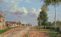 Route De Versailles  Rocquencourt By Camille Pissarro Fine Art Print