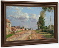 Route De Versailles  Rocquencourt By Camille Pissarro Fine Art Print