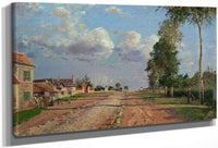 Route De Versailles  Rocquencourt By Camille Pissarro Fine Art Print