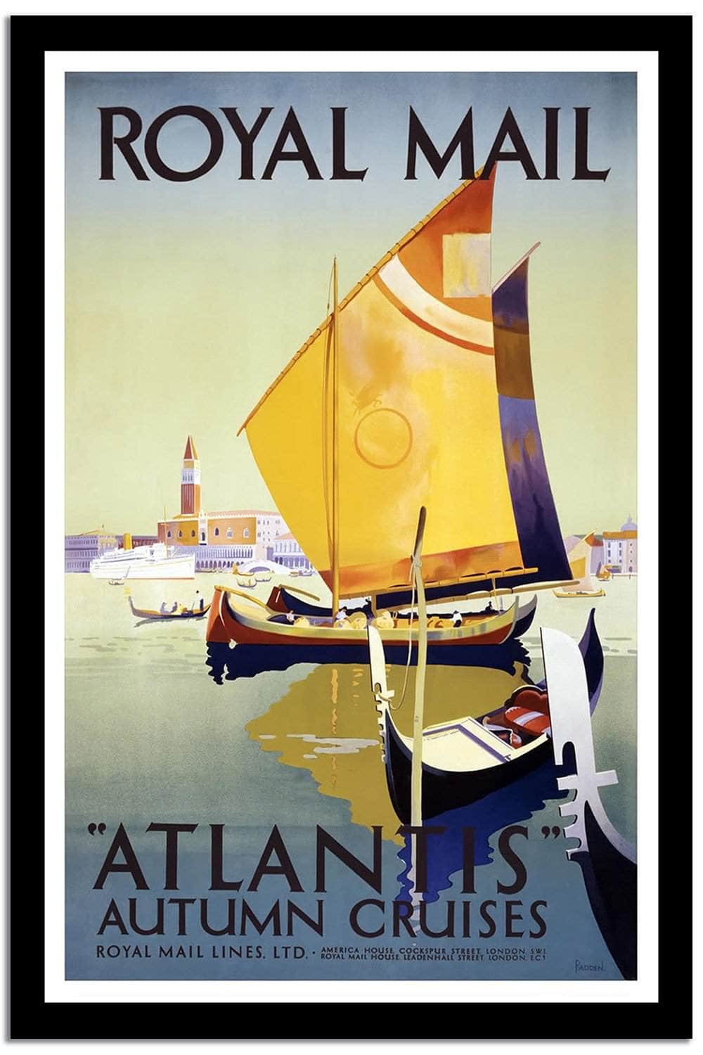 Royal Mail Vintage Poster Fine Art Print