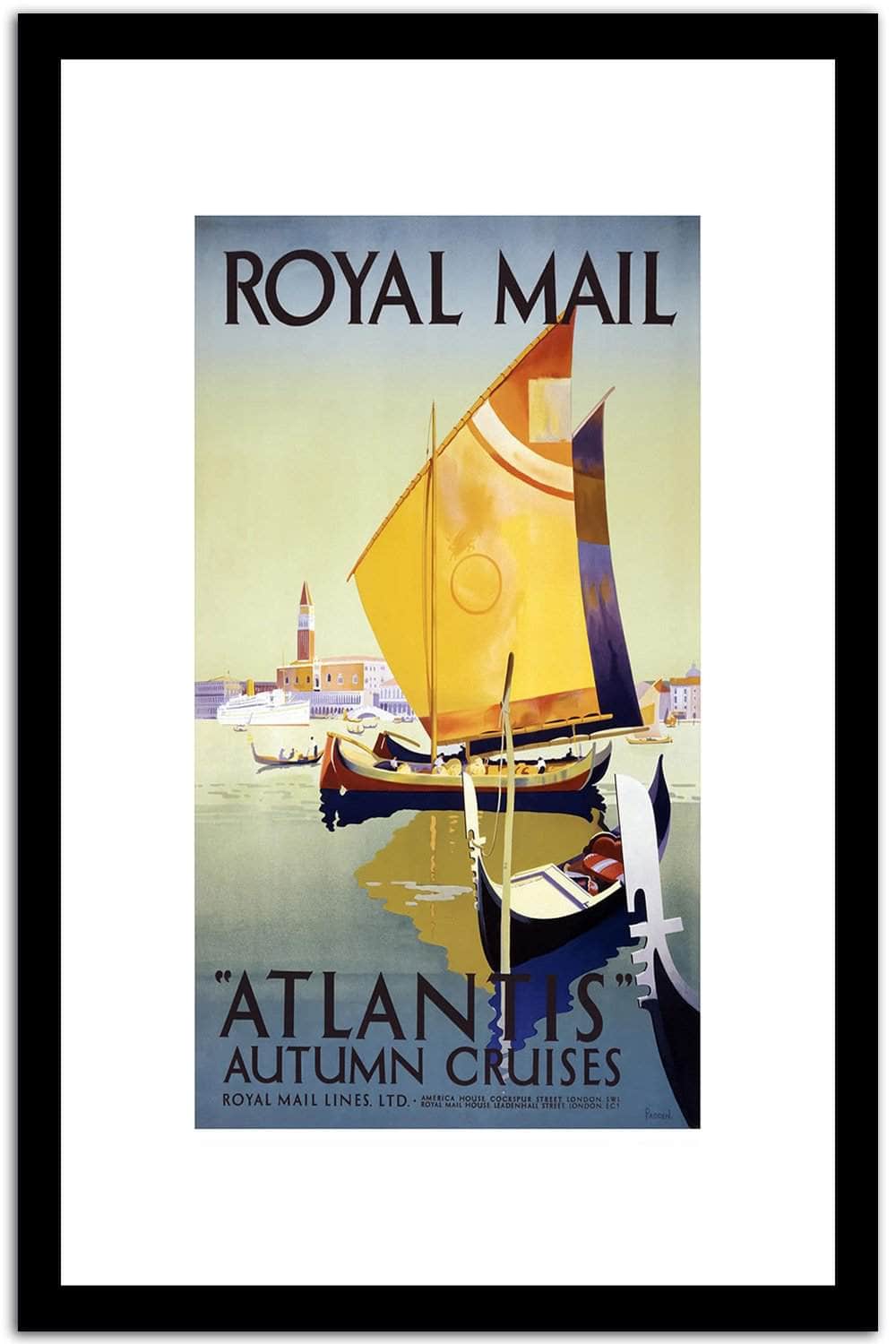 Royal Mail Vintage Poster Fine Art Print