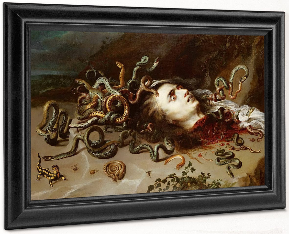 Rubens Medusa By Peter Paul Rubens Fine Art Print