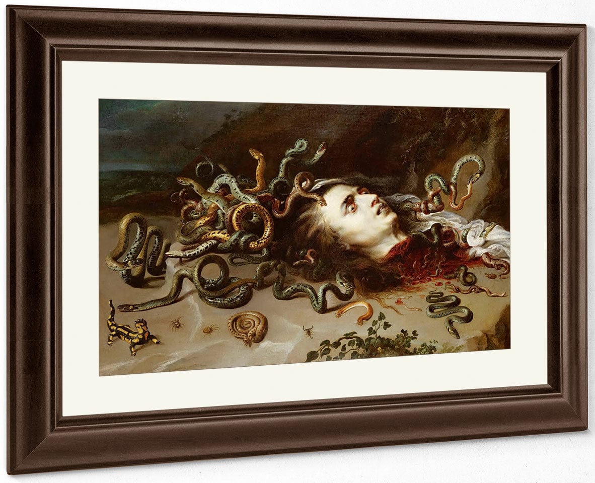 Rubens Medusa By Peter Paul Rubens Fine Art Print