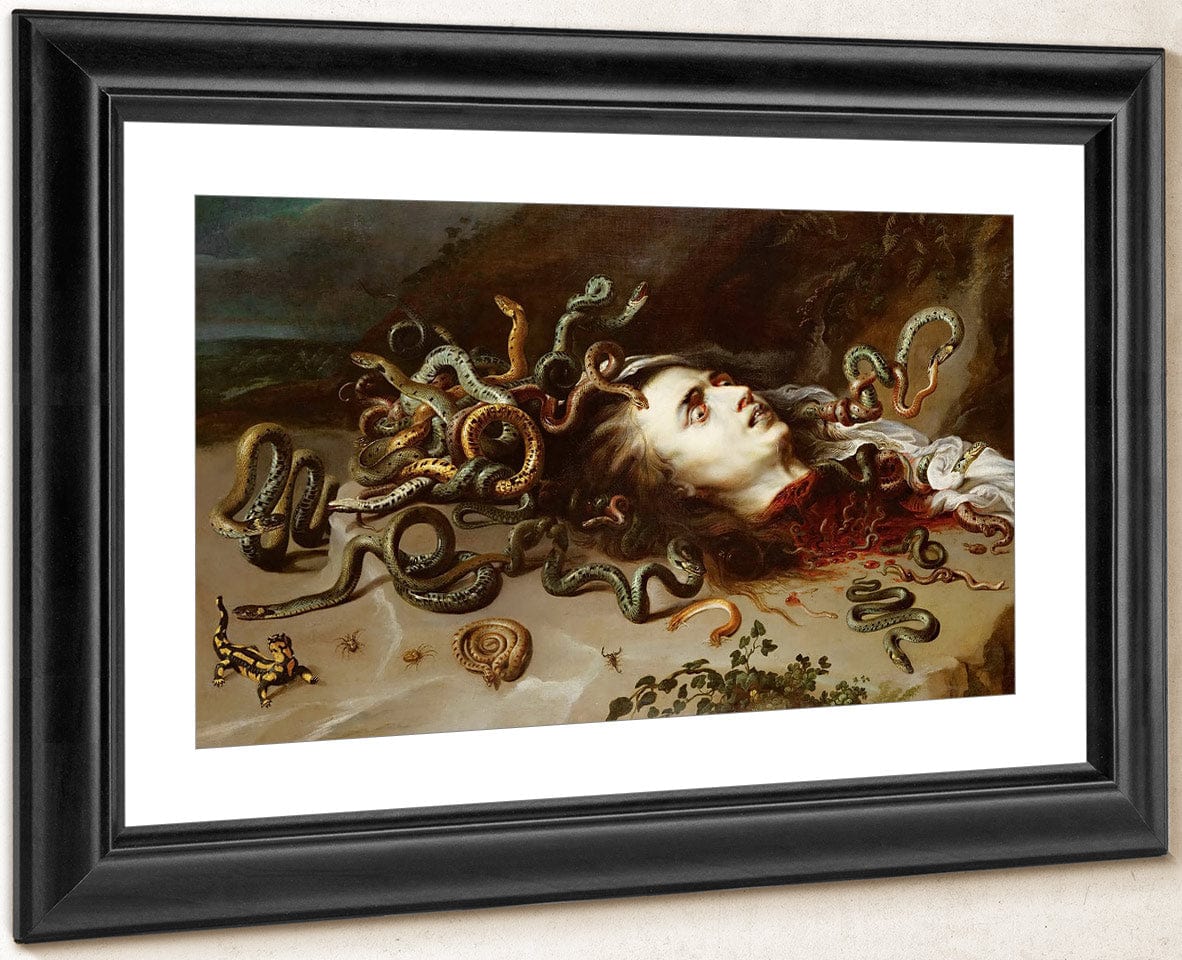 Rubens Medusa By Peter Paul Rubens Fine Art Print