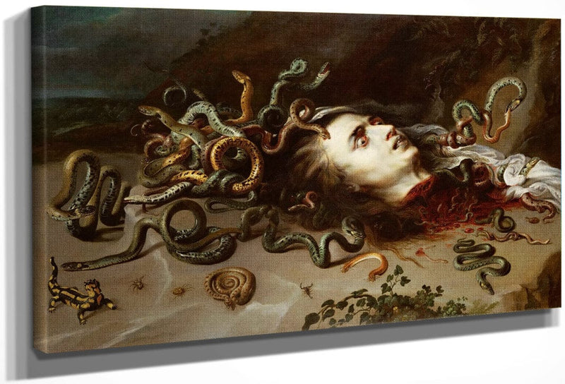 Rubens Medusa By Peter Paul Rubens Fine Art Print