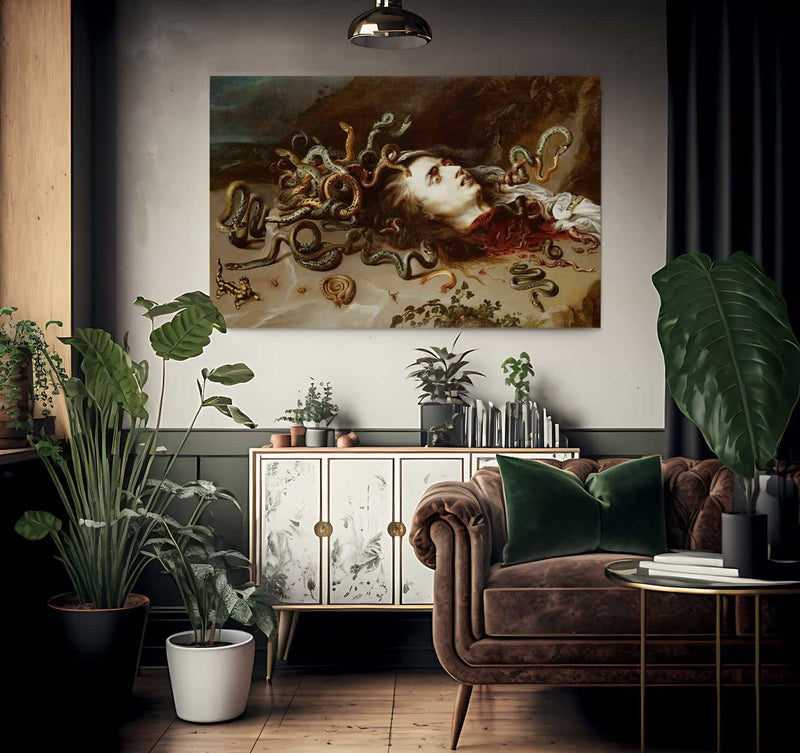Rubens Medusa By Peter Paul Rubens Fine Art Print