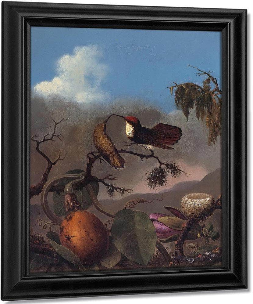 Ruby Topaz By Martin Johnson Heade Fine Art Print
