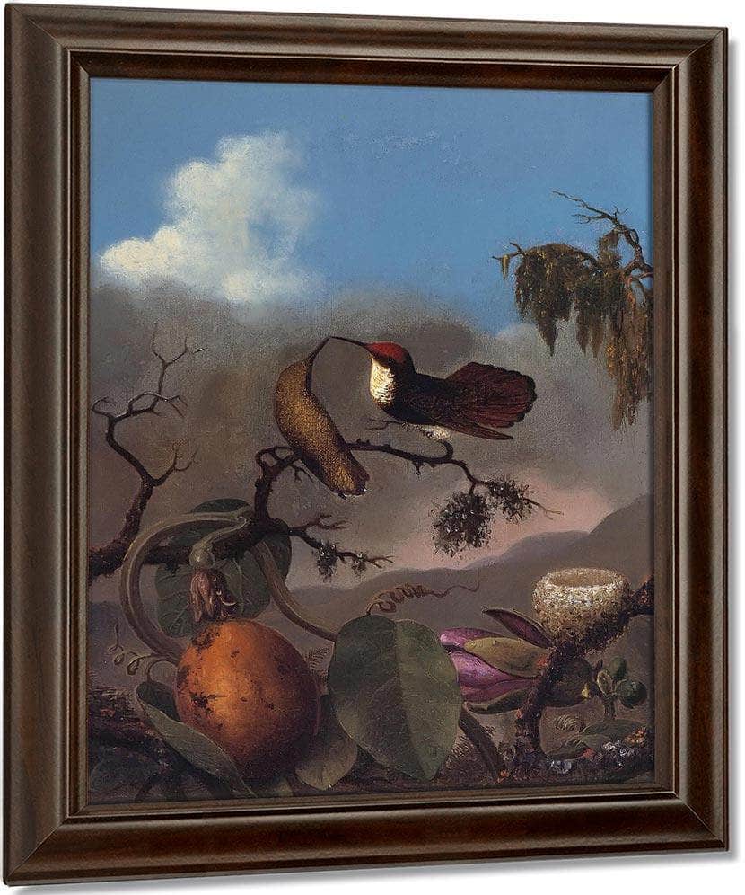 Ruby Topaz By Martin Johnson Heade Fine Art Print