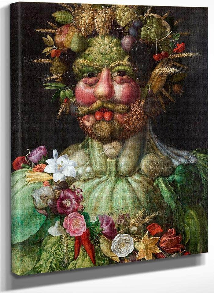 Rudolf Ii Of Habsburg As Vertumnus 1590 By Giuseppe Arcimboldo Fine Art Print