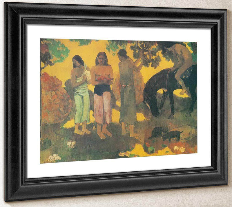 Ruperupe (Gathering Fruit) By Paul Gauguin Fine Art Print