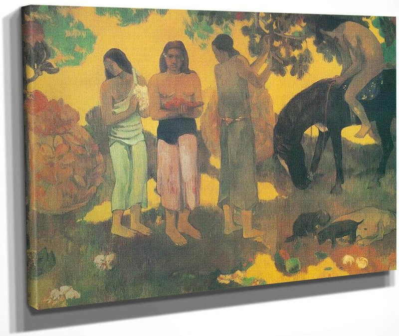 Ruperupe (Gathering Fruit) By Paul Gauguin Fine Art Print