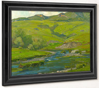 Rushing Onward By William Wendt Fine Art Print