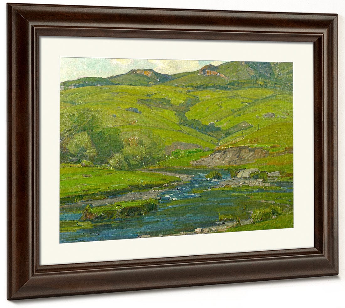 Rushing Onward By William Wendt Fine Art Print