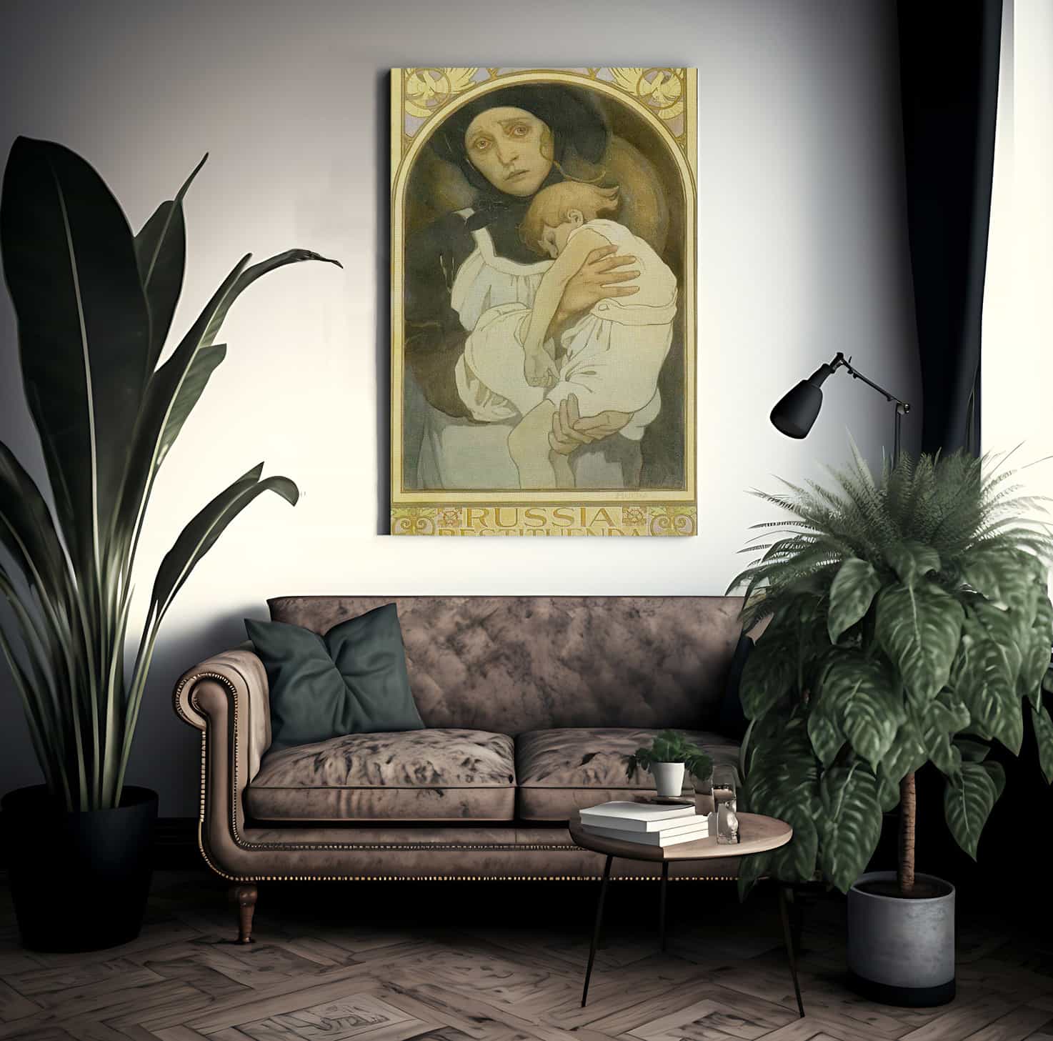 Russia Restituenda By Alphonse Mucha Fine Art Print