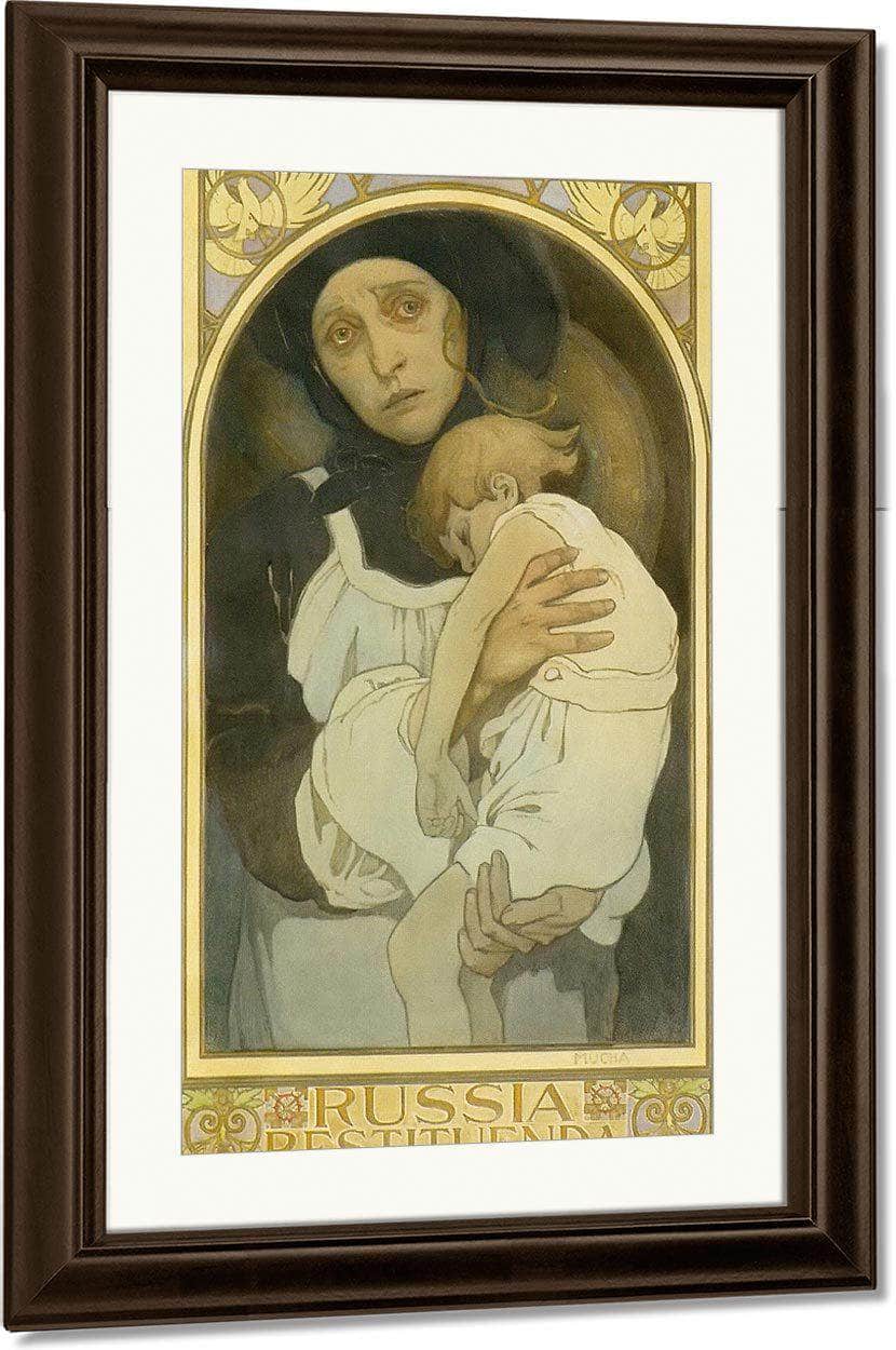 Russia Restituenda By Alphonse Mucha Fine Art Print