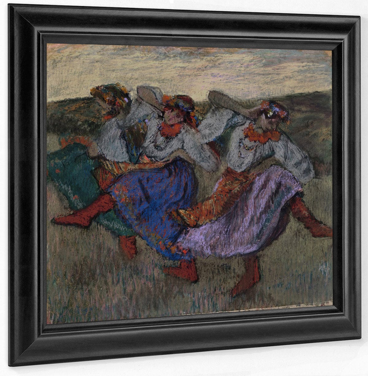 Russian Dancers By Edgar Degas Fine Art Print