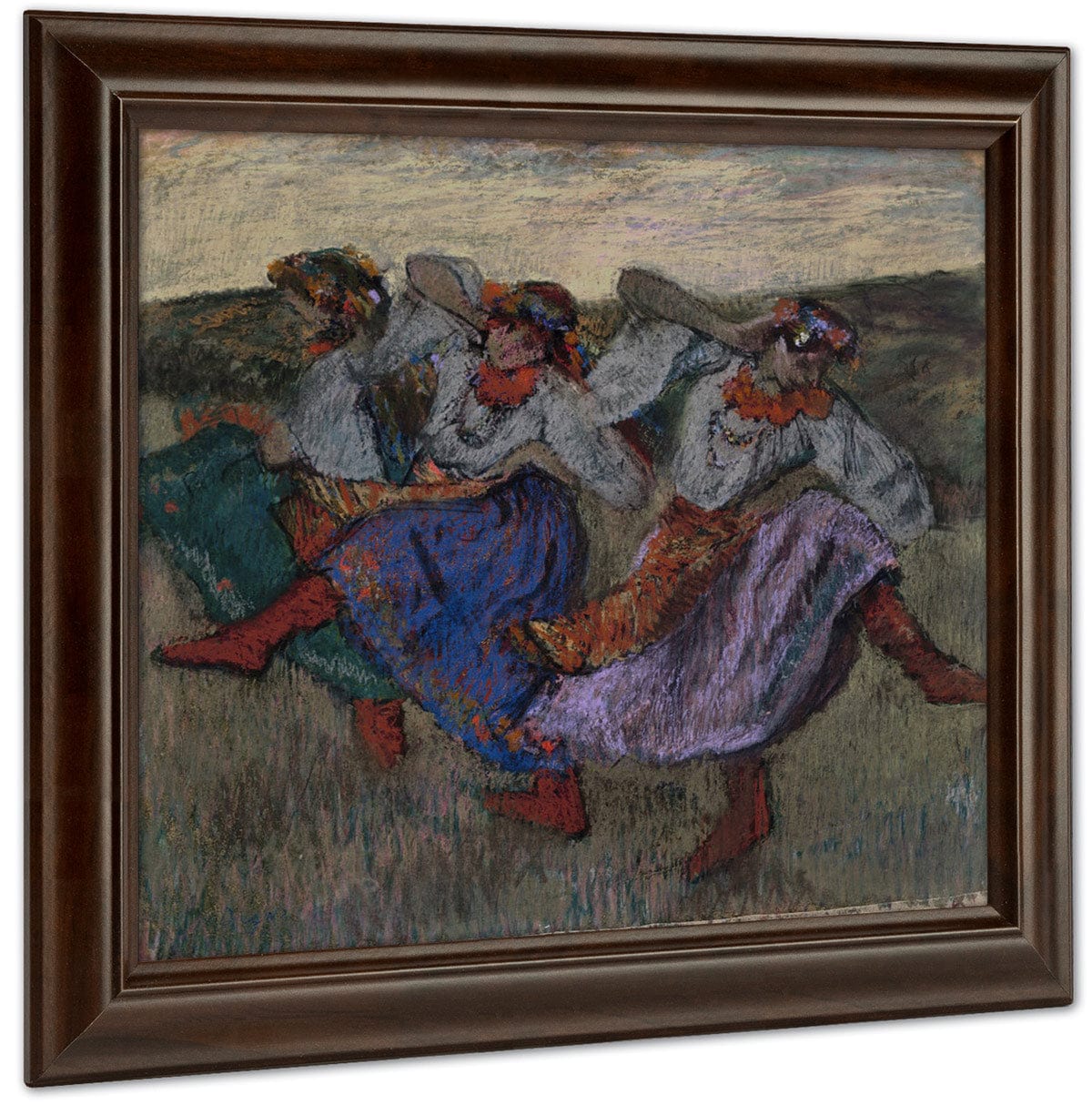 Russian Dancers By Edgar Degas Fine Art Print
