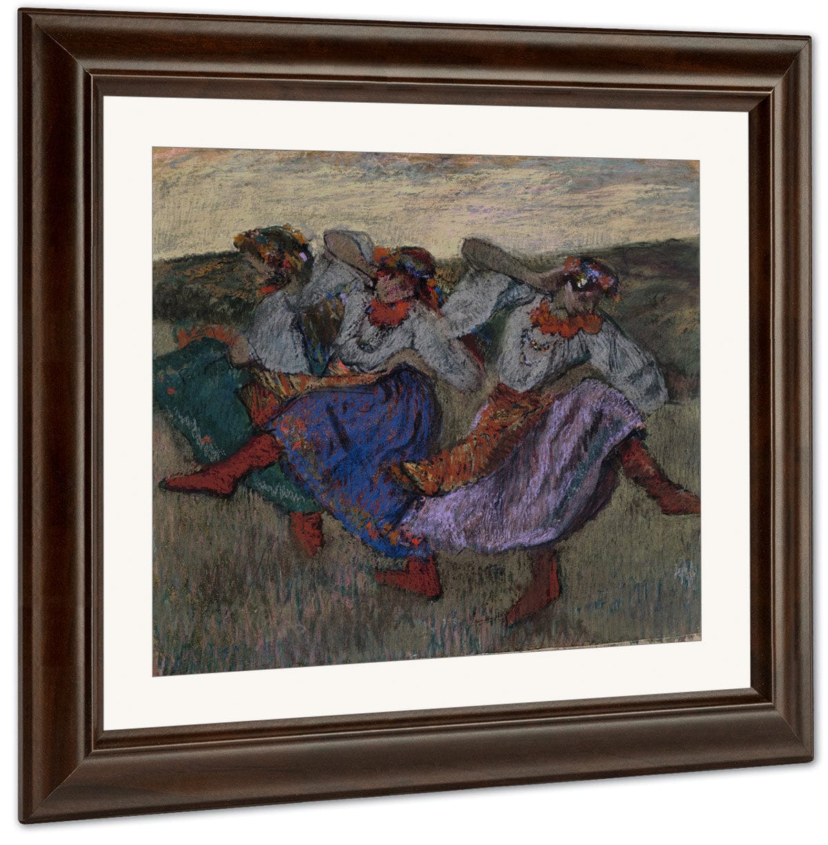 Russian Dancers By Edgar Degas Fine Art Print