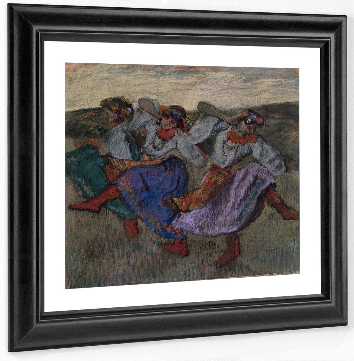 Russian Dancers By Edgar Degas Fine Art Print