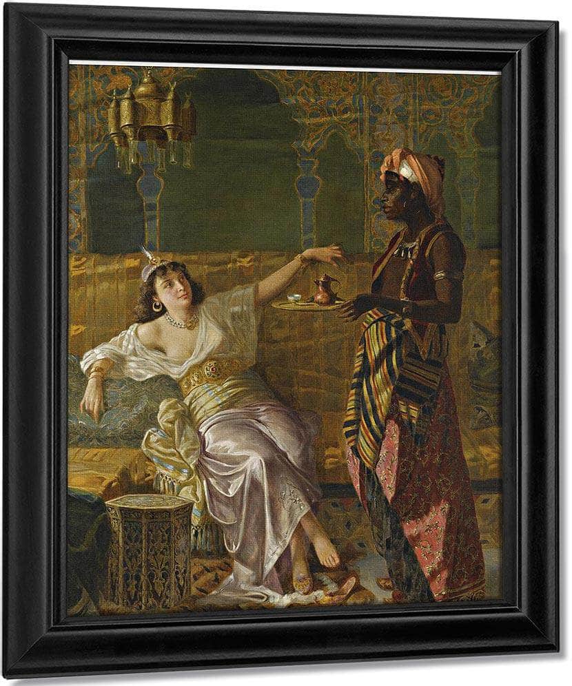 Russian In The Harem By Vincent Stiepevich Fine Art Print