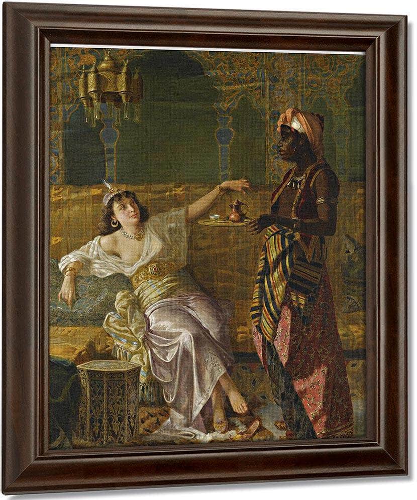Russian In The Harem By Vincent Stiepevich Fine Art Print