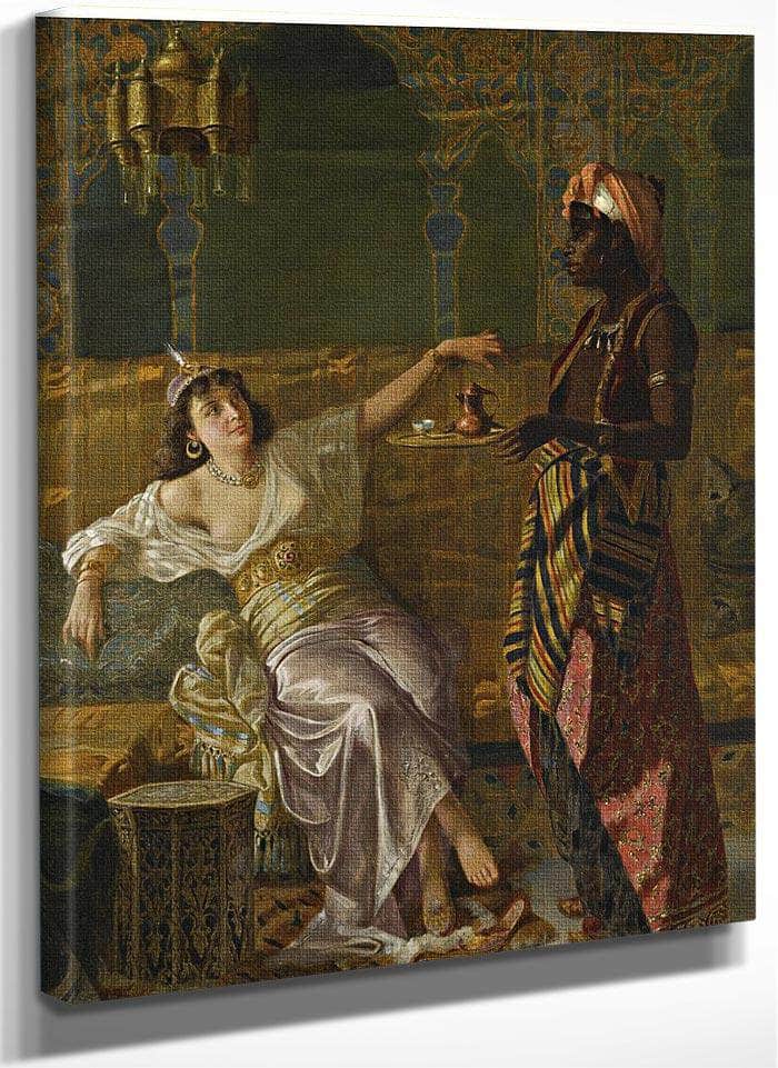 Russian In The Harem By Vincent Stiepevich Fine Art Print