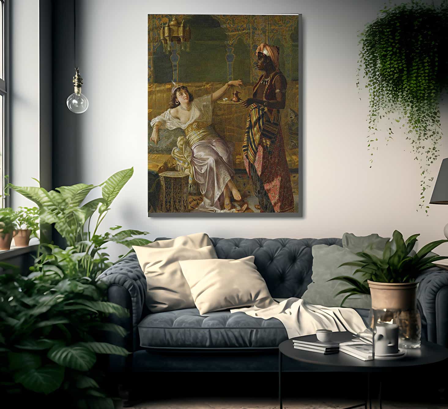 Russian In The Harem By Vincent Stiepevich Fine Art Print