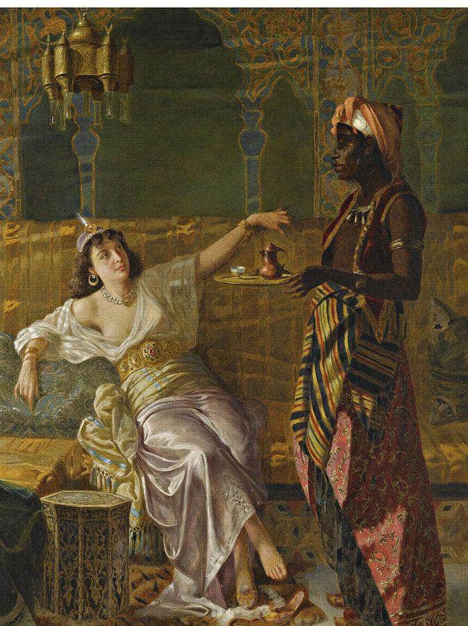 Russian In The Harem By Vincent Stiepevich Fine Art Print