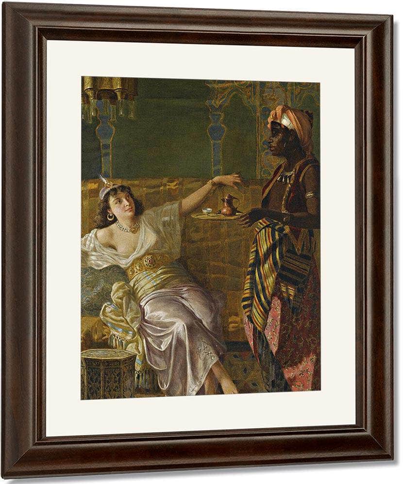 Russian In The Harem By Vincent Stiepevich Fine Art Print