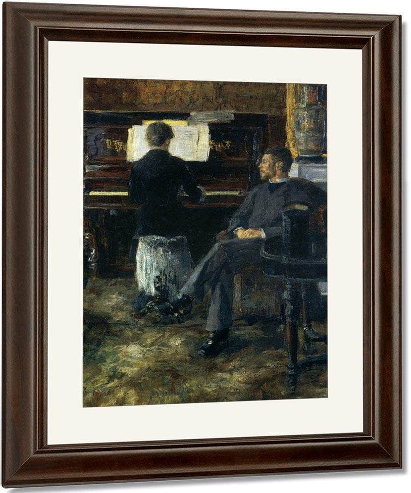 Russian Music By James Ensor Fine Art Print