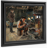Rustic Life By Akseli Gallen Kallela Fine Art Print