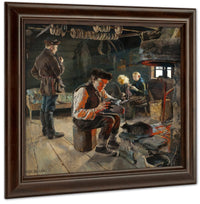 Rustic Life By Akseli Gallen Kallela Fine Art Print