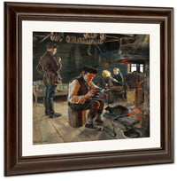 Rustic Life By Akseli Gallen Kallela Fine Art Print