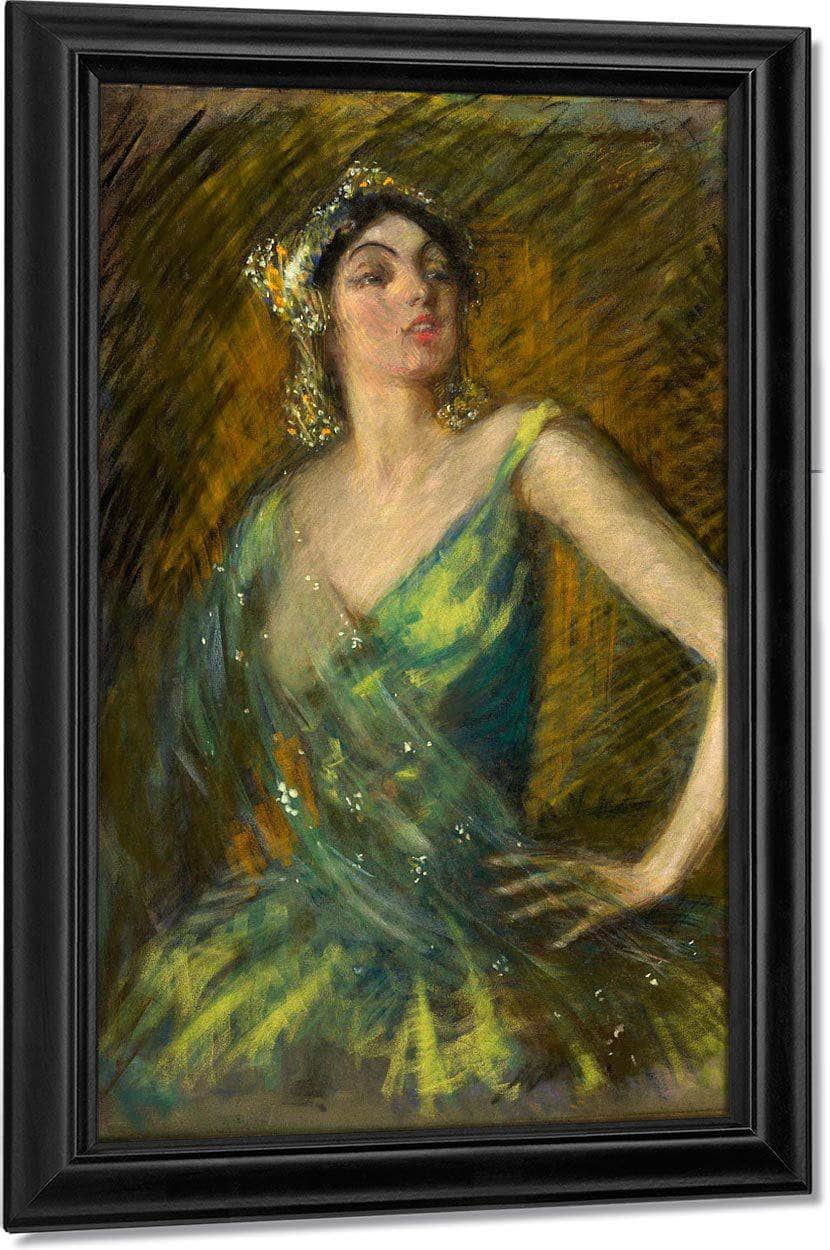 Ruth St. Denis By Alice Pike Barney Fine Art Print