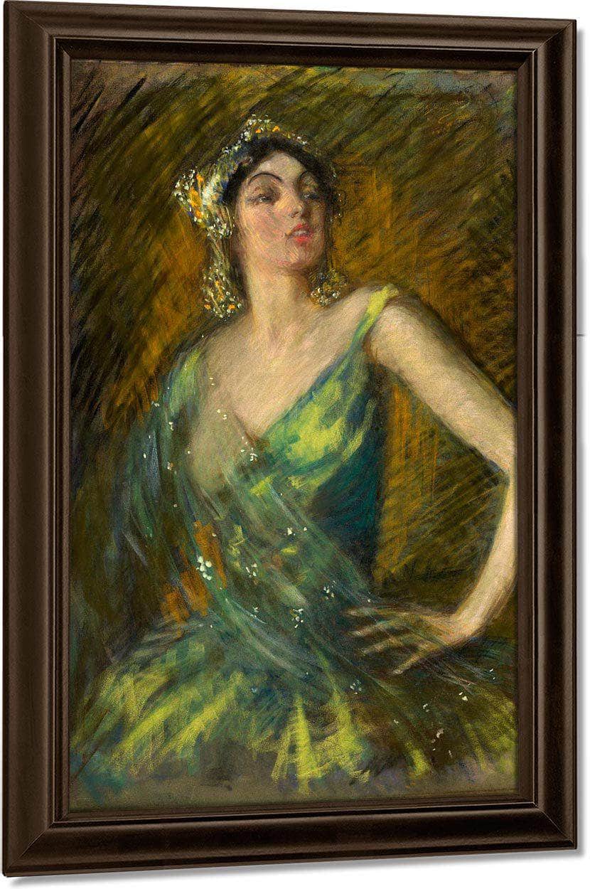 Ruth St. Denis By Alice Pike Barney Fine Art Print