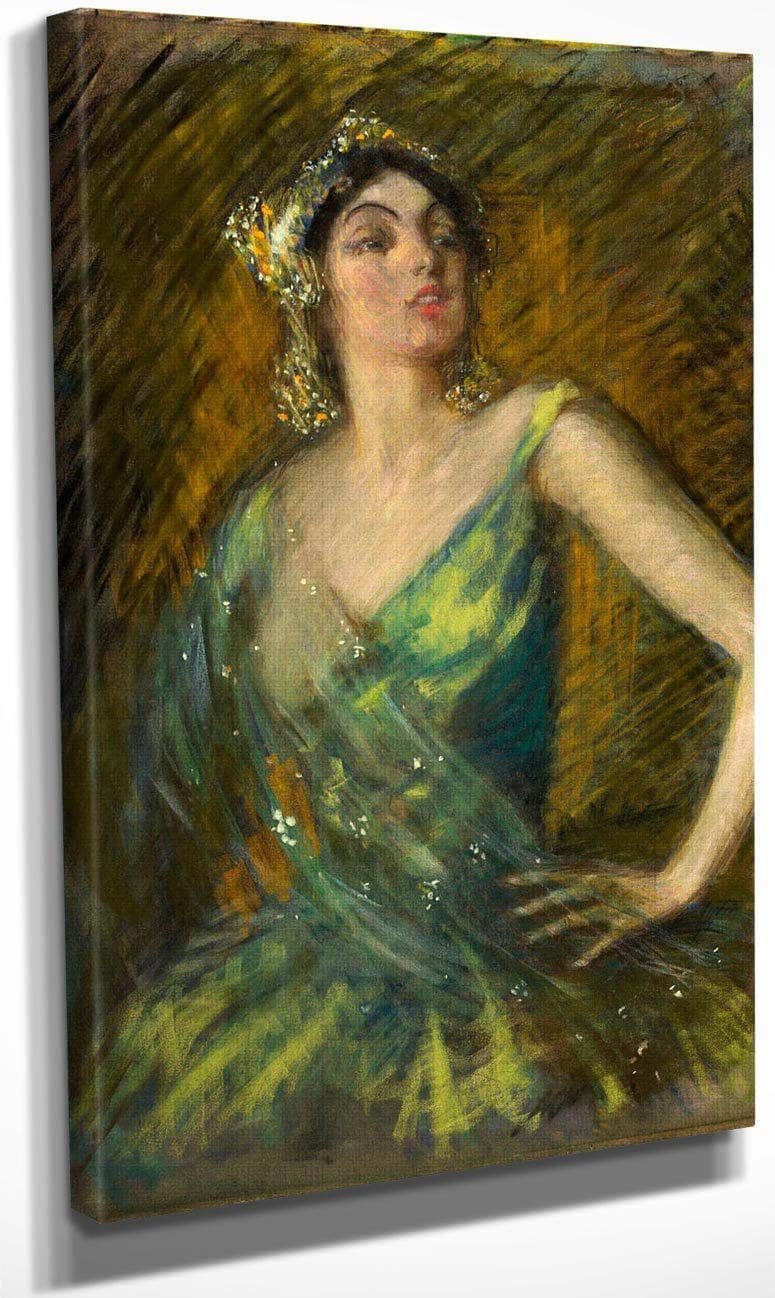 Ruth St. Denis By Alice Pike Barney Fine Art Print