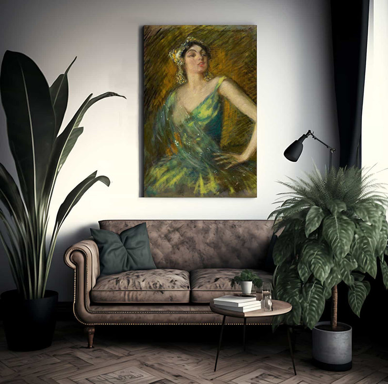 Ruth St. Denis By Alice Pike Barney Fine Art Print