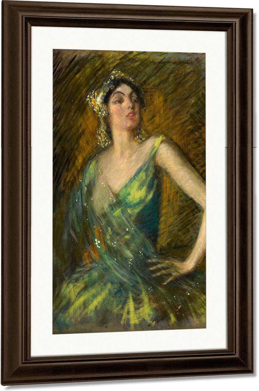 Ruth St. Denis By Alice Pike Barney Fine Art Print