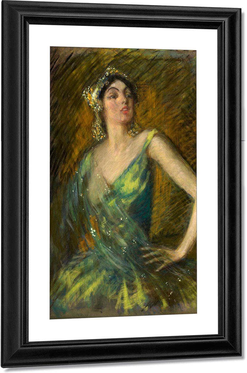 Ruth St. Denis By Alice Pike Barney Fine Art Print
