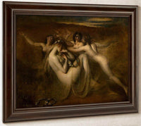 Sabrina And Her Nymphs By William Etty Fine Art Print